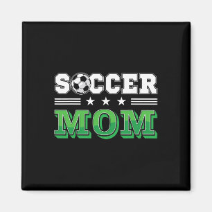 Fußball-Mama Mutter Familie passendes Geburtstags- Magnet