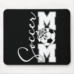 Fußball-Mama Mutter Familie passendes Geburtstags- Mousepad