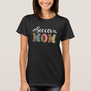 Fußball-Mama Niedliche Mama Leben Fußball-Spiel Ta T-Shirt