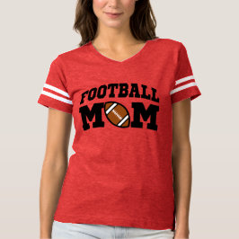 Fußball-Mama-niedliches Jersey-Shirt T-Shirt