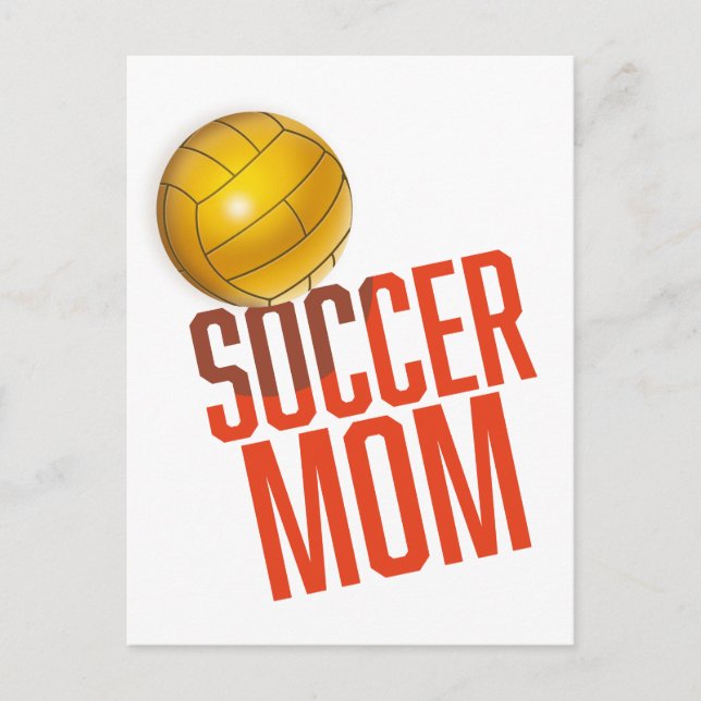 Fußball-Mama Postkarte (Vorderseite)