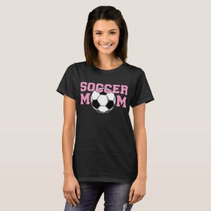 FUSSBALL-Mama - Rosa T-Shirt