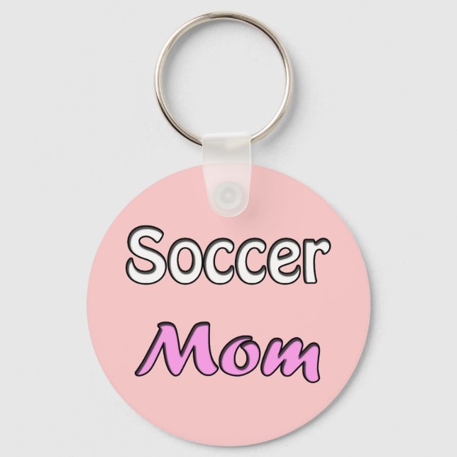 Fußball-Mama Schlüsselanhänger (Vorderseite)