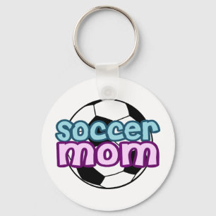 Fußball-Mama Schlüsselanhänger