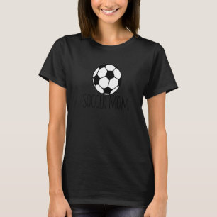 Fußball Mama Spaß Sport Fußball T-Shirt
