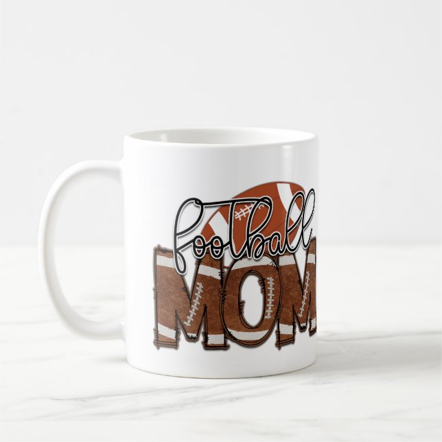 Fußball Mama Sportteam Spielfan Kaffeetasse (Links)