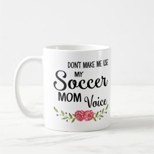 Fußball-Mama-Stimme Tasse