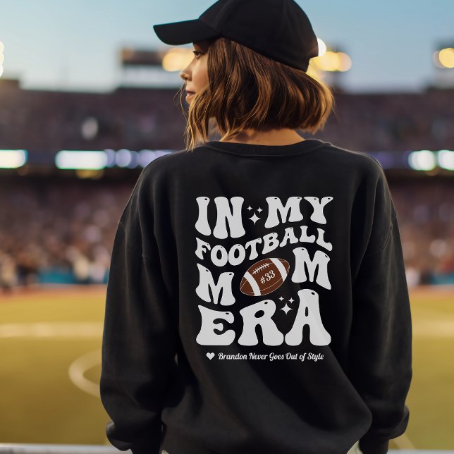 Fußball-Mama Sweatshirt in meiner Fußball-Mama-Ära (Football Mom Sweatshirt In My Football Mom Era)