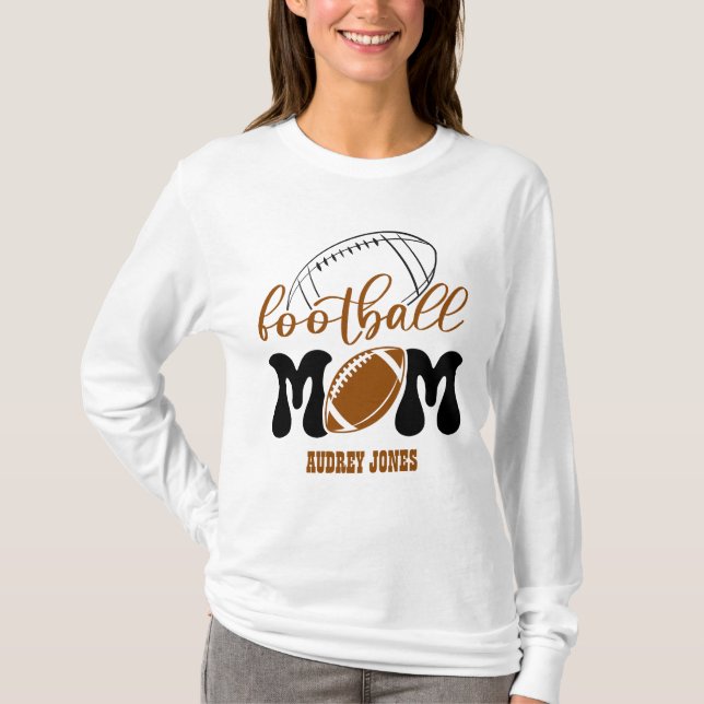 Fußball-Mama T-Shirt (Vorderseite)