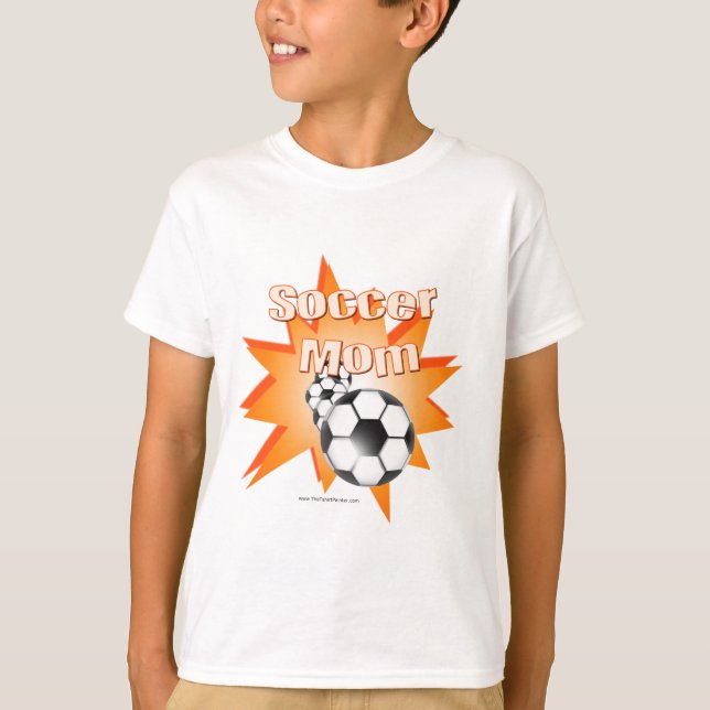 Fußball-Mama T-Shirt (Vorderseite)