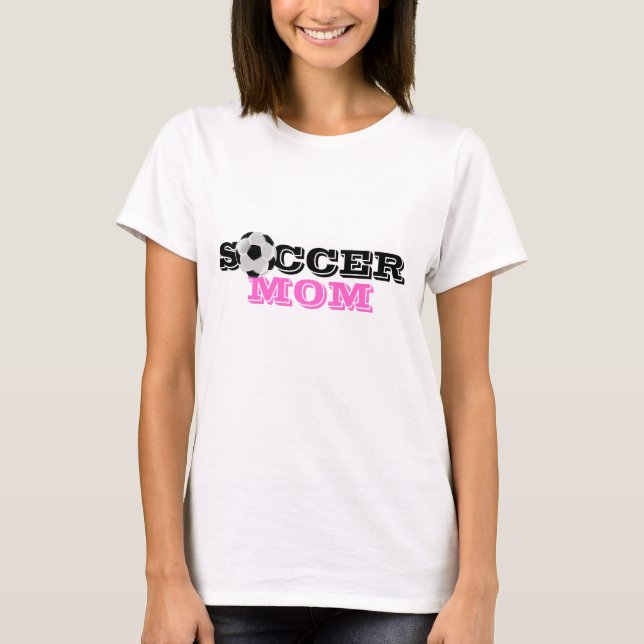Fußball-Mama T-Shirt (Vorderseite)