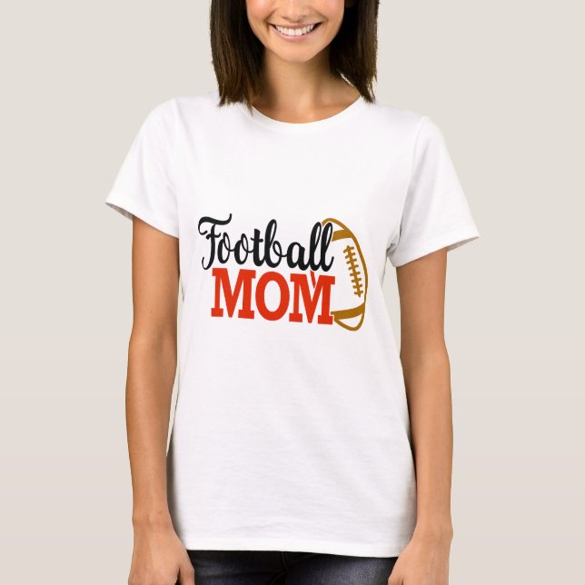 Fußball-Mama T - Shirt (Vorderseite)