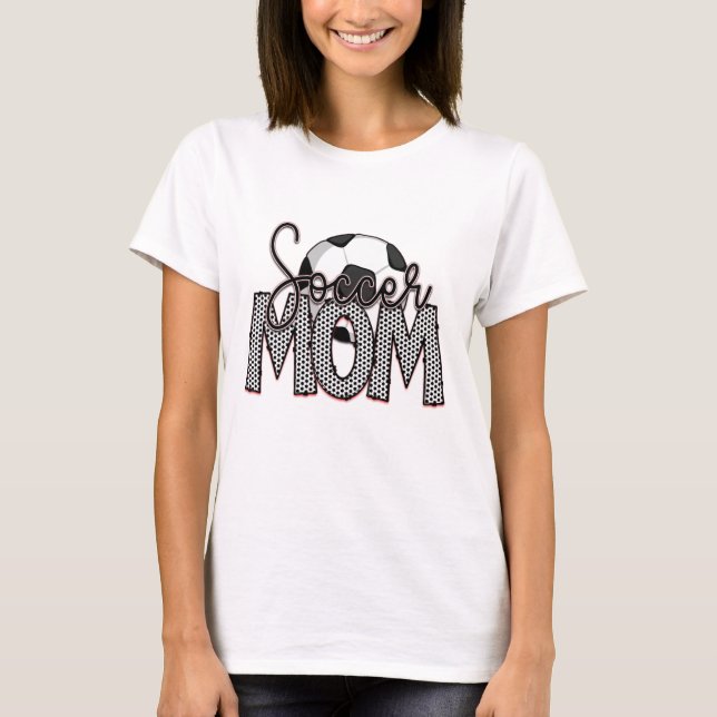 Fußball-Mama T-Shirt (Vorderseite)