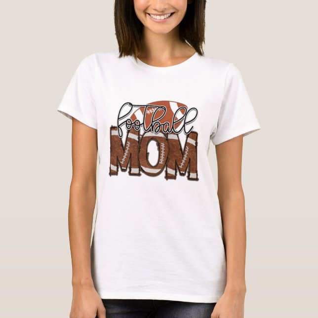 Fußball-Mama T-Shirt (Vorderseite)