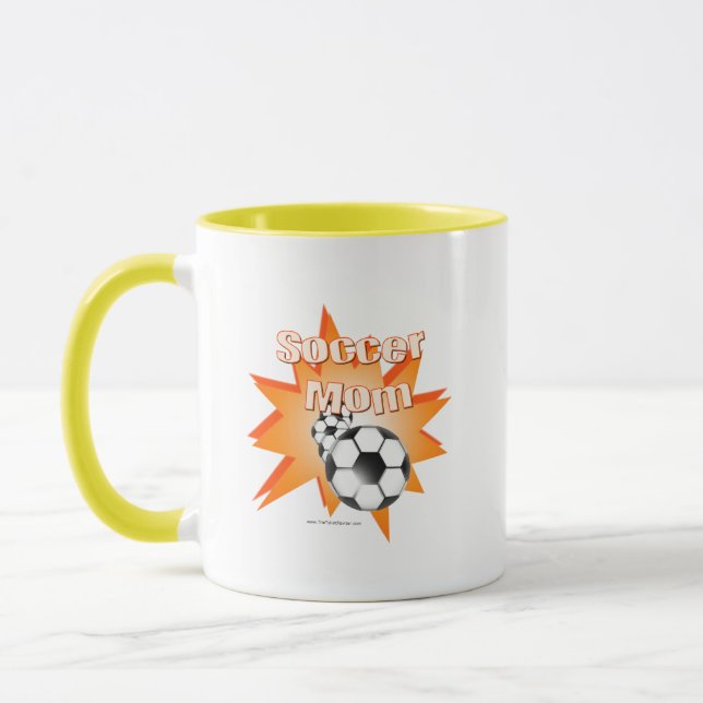 Fußball-Mama Tasse (Links)