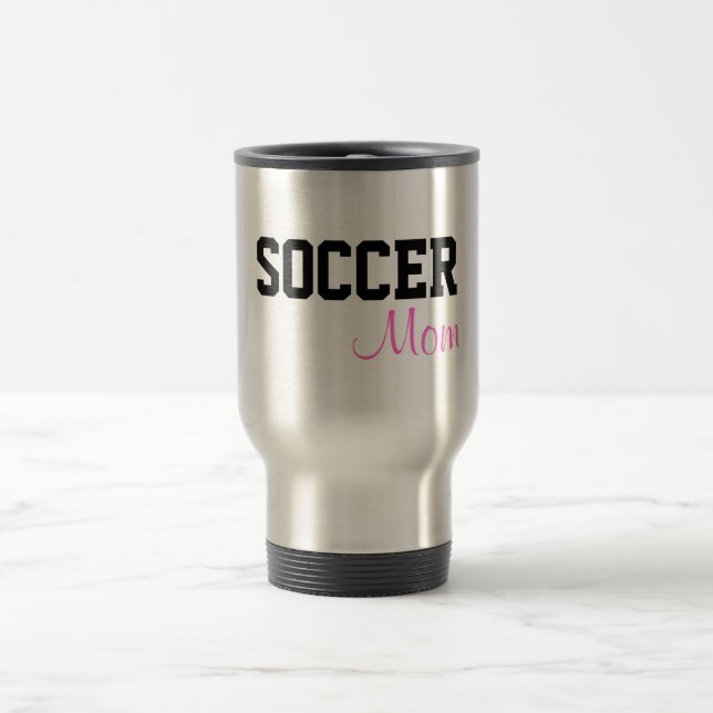 Fußball-Mama-Tasse Reisebecher (Mittel)
