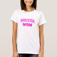 Fußball-Mama Zeichnend und Text ganz rosa