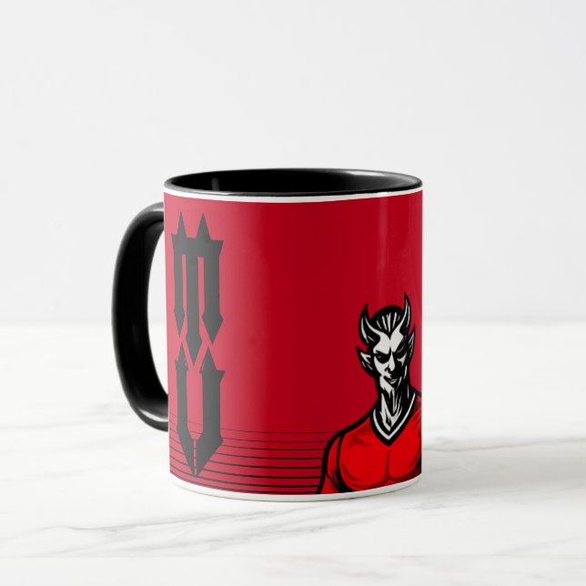 Fußball Manchester Tasse (Vorderseite Links)