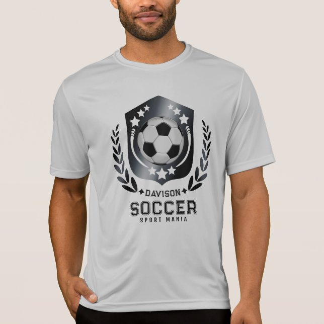 Fußball-Mann-Style T-Shirt (Vorderseite)