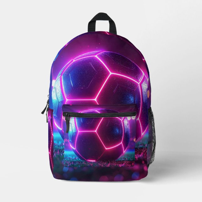 Fußball-Mega-Stadion Bedruckter Rucksack (Vorderseite)