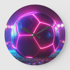 Fußball-Megastadion Große Wanduhr