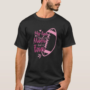Fußball Mein Sohn machte mich zu einer Mama und ei T-Shirt