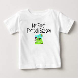 Fußball meine erste Fußball-Jahreszeit Baby T-shirt