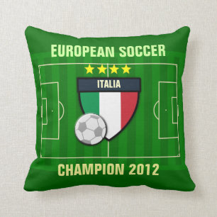 Fußball-Meister 2012 Italiens Italien Kissen