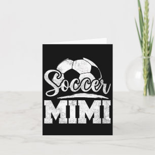 Fußball Mimi Fußball Spieler Tag Muttertag der Mut Karte