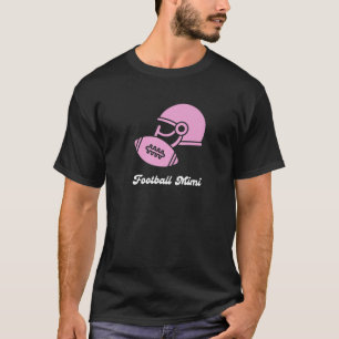 Fußball Mimi Oma Niedlich Sport und Rosa T-Shirt