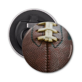 Fußball mit benutzerdefiniertem Text Button Flasch Flaschenöffner