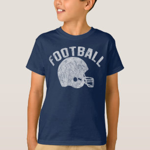 Fußball mit Sturzhelm T-Shirt