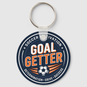 Fußball Motivation Torjäger; Fußball Liebhaber Schlüsselanhänger