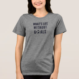 Fußball-Motivations-Spieltag-Sportgeist-Fun-Gesche Tri-Blend Shirt