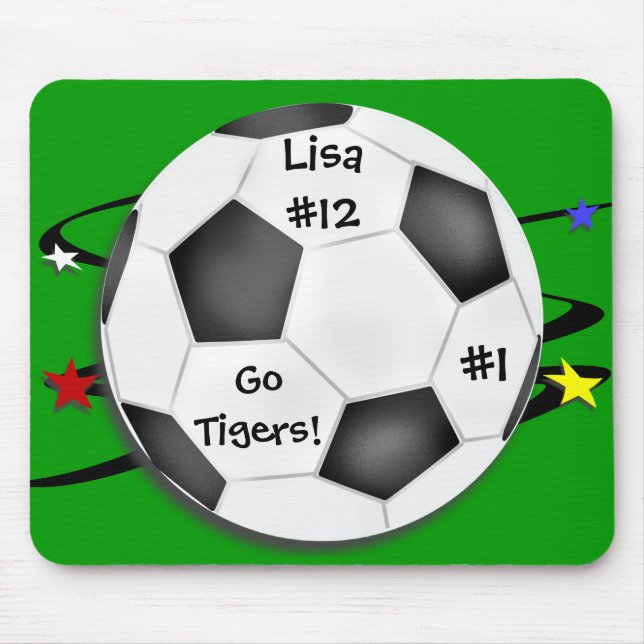 Fußball Mousepad (Vorne)