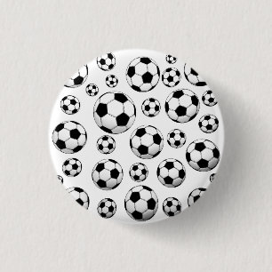 Fußball-Muster Button