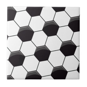 Fußball-Muster Fliese