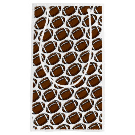 Fußball-Muster Sportteam Trainer Fans Kleine Geschenktüte