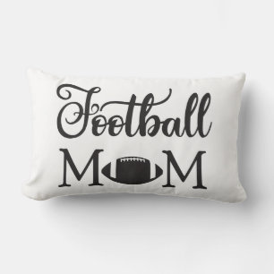 Fußball-Mutter-Kissen - Fußball-Fan, Schwarz Weiß Lendenkissen