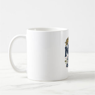 Fußball-Mutter-Leben Vintage-Gravur-Shirt-Design_1 Kaffeetasse