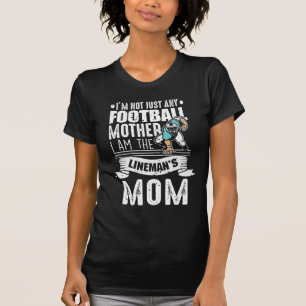 Fußball-Mutter Lineman Mama Son Proud T-Shirt