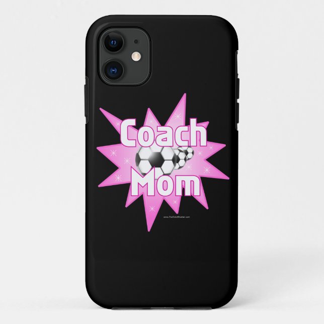 Fußball-Mutter-Trainerin Case-Mate iPhone Hülle (Rückseite)