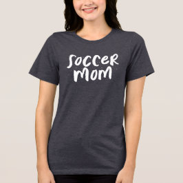 Fußball-Mutter trendig stilvoll Tri-Blend Shirt