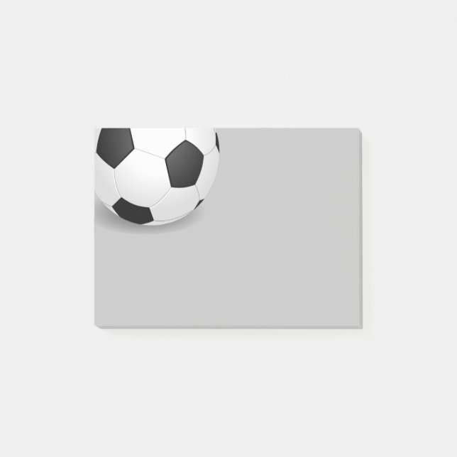 Fußball nach der Notizen (Vorderseite)