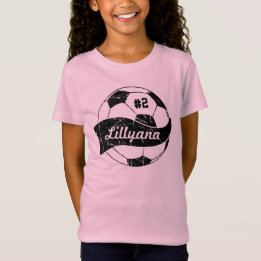 Fußball Namens- und Nummern-Personalisation T-Shirt
