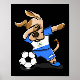 Fußball Nicaragua Nicaragua Männer Frauen Kinder Poster