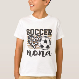 Fußball Nona Leopard Herz Familie passend T-Shirt
