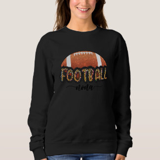 Fußball Nona Leopard Muttertag Sweatshirt