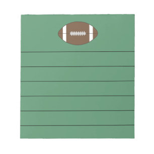 Fußball-Notepad-Geschenk Notizblock