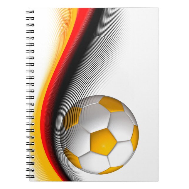 Fußball Notizblock (Vorderseite)